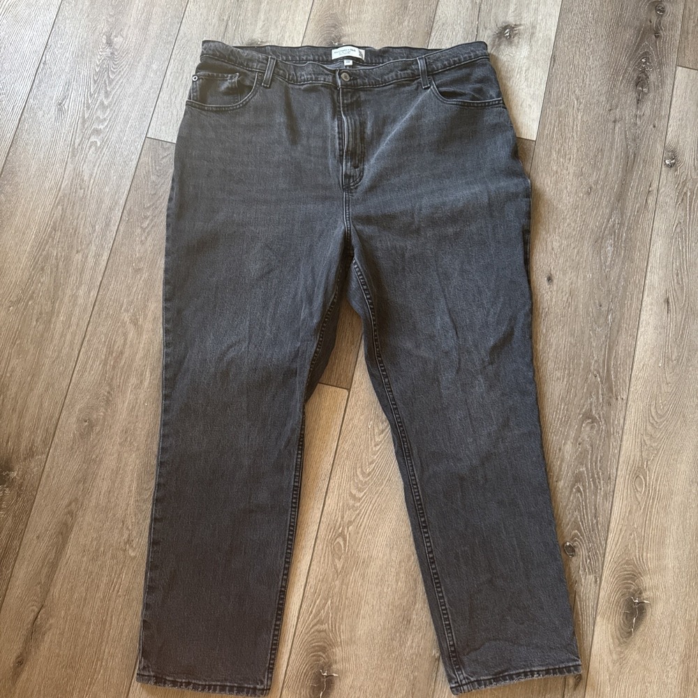 Abercrombie & Fitch Jeans Curve Love 90s‎ Straight Ultra High Rise 35/20s #841